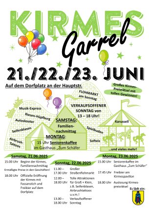 PLAKAT Kirmes 2025-